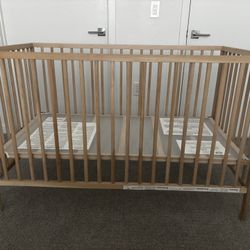 NEED GONE -HARDLY USED - Baby Crib 