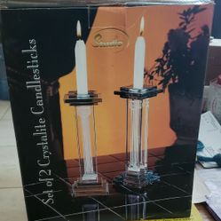 Crystalite Candle Holders