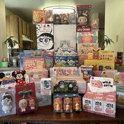 Popmart / Miniso Blind And Confirmed Boxes