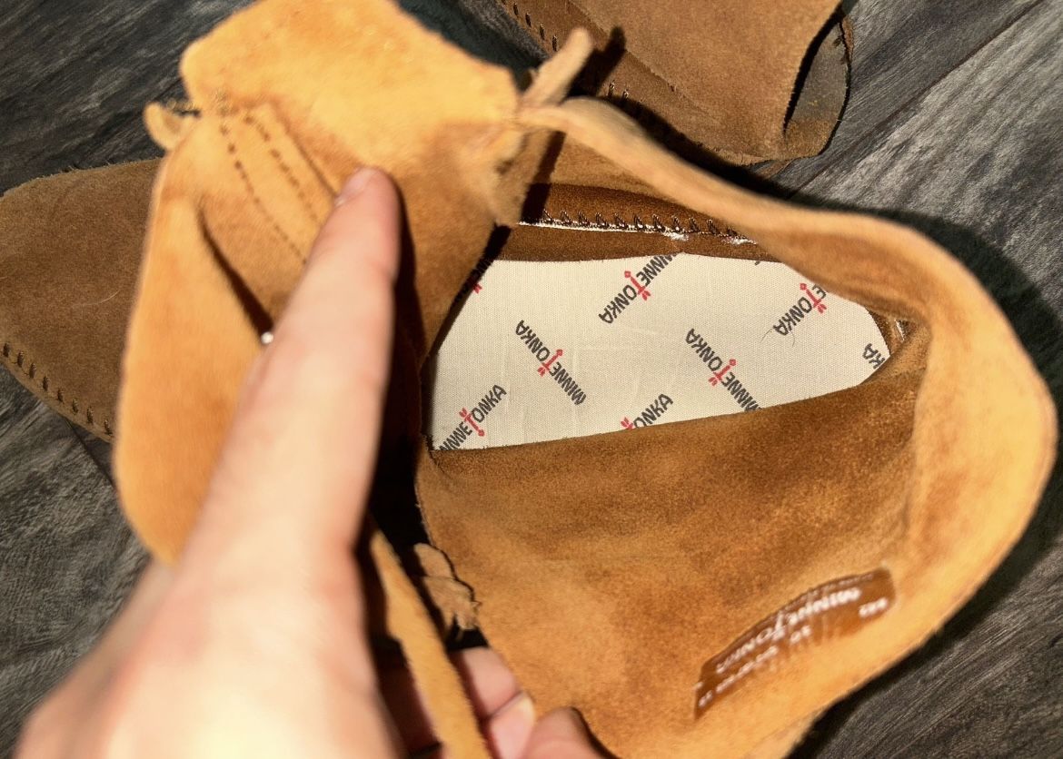 Minnetonka Moccasin Two Button Boots