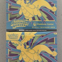 Pokemon center ETB- ascended hero’s