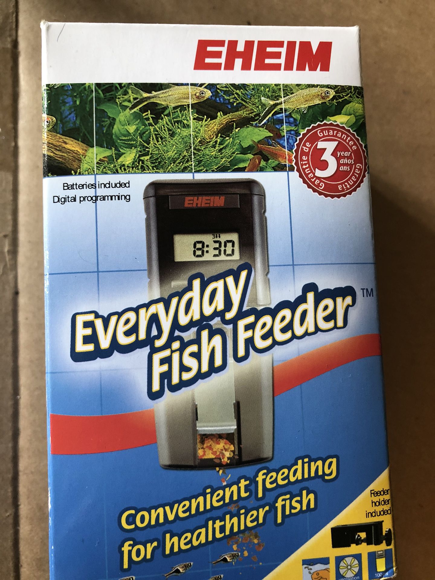 Aquarium fish feeder - new