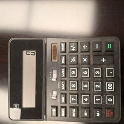 Staples SPL-290X Desktop Calculator Tax Battery and Solar