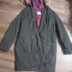Green Women Old Navy Parka Jacket