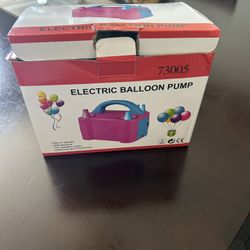 Balloon Blower With Balloons 