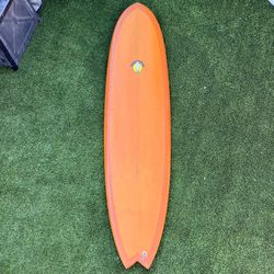 7’2 Wegener Midlength Surfboard Long Fish Surf Fun Board (not Channel Islands Ci Mid Stewart Egg Bing G And S Album Machado Longboard)