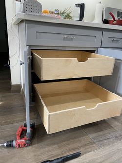 Kitchen Drawer Pullouts Soft Closing