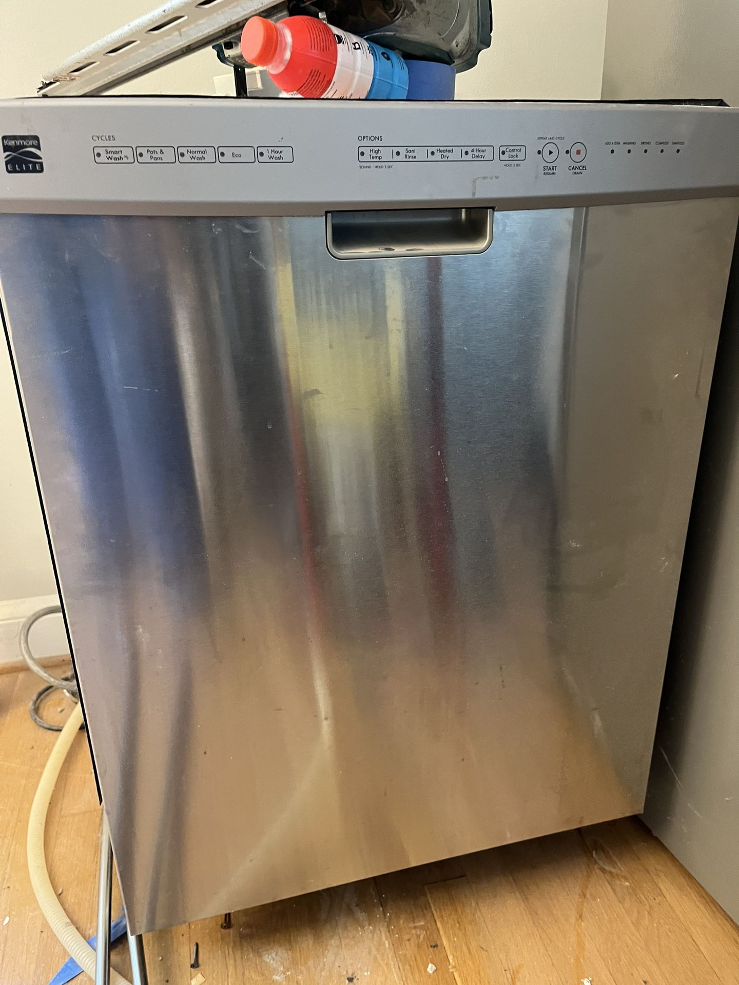 kenmore elite dishwasher