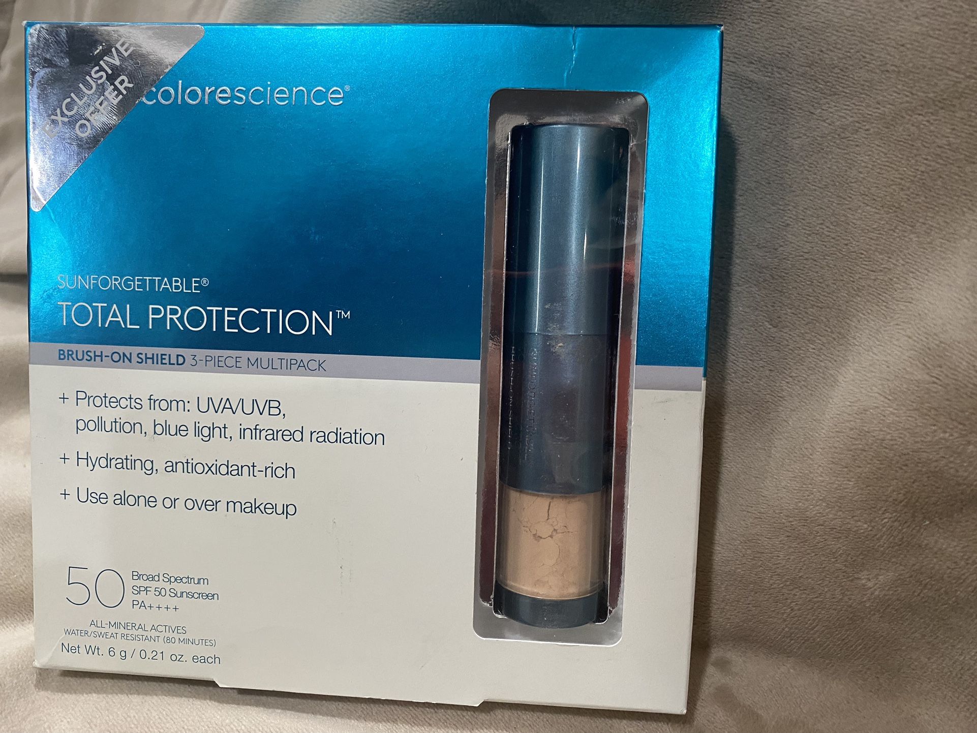Colorescience Brush-On Sunscreen Mineral Powder for Sensitive Skin