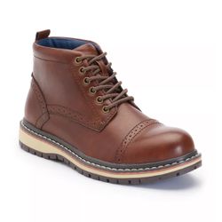 Sonoma Goods For Life® Men's Cap-Toe Combat Boots Size 8