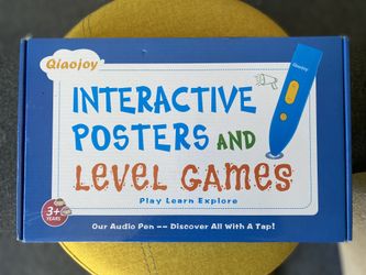 Interactive posters for kids x 2