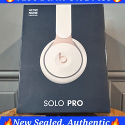 🔥Beats Solo Pro Wireless NC🔥100% Original🔥$150 Firm On Price🔥 New Sealed