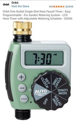 Orbit 62056 Single-Dial Hose Faucet Timer