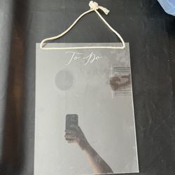 Decorative Clear Dry Erase Board