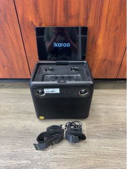 iKarao all in one wireless karaoke machine
