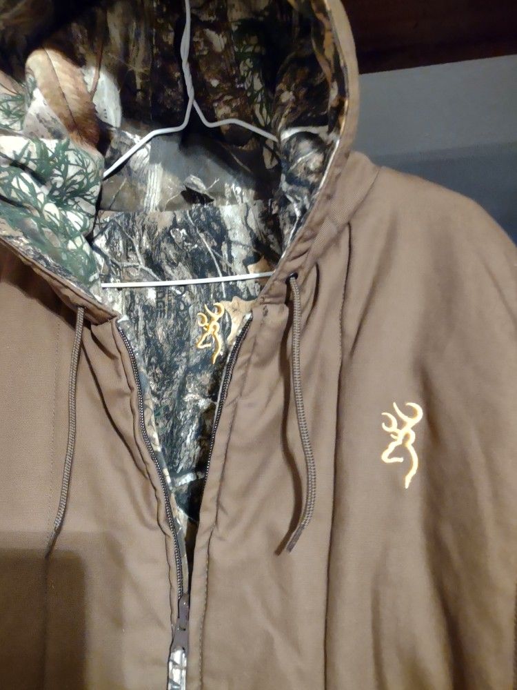 Browning Men's Reversible Jacket In Realtree EDGE Camo