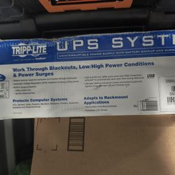 Tripp Lite Smart1500LCD UPS Backup System System 