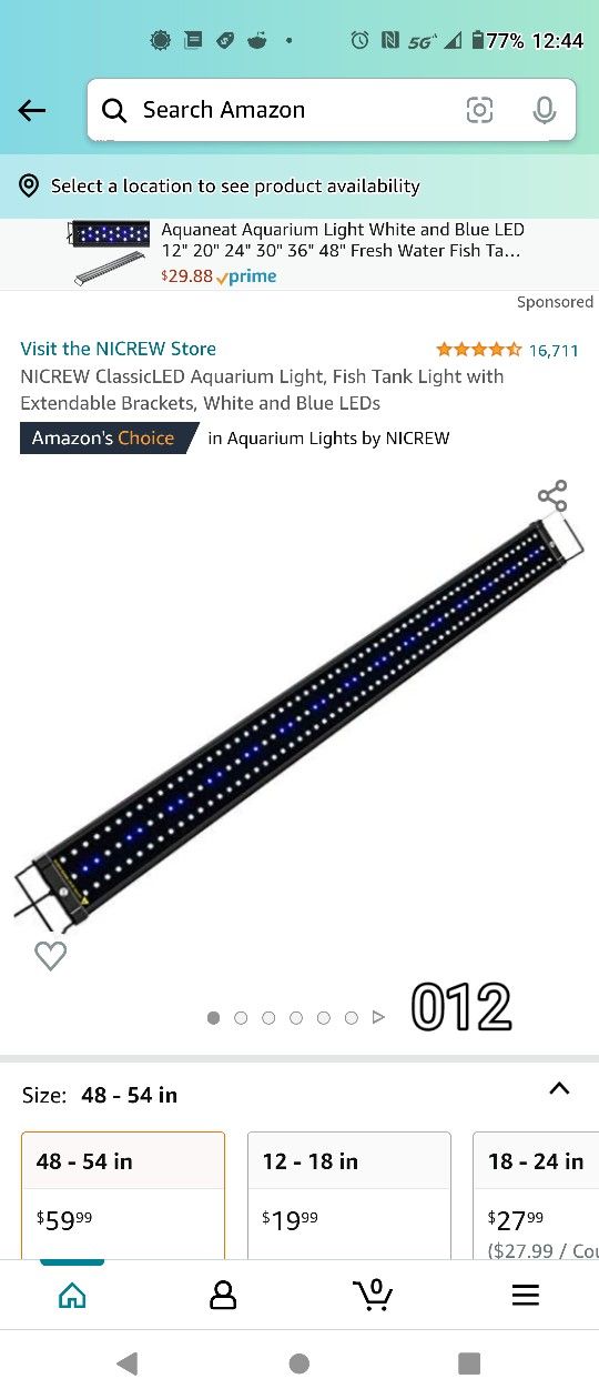 NICREW Classic LED Aquarium Light