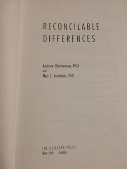 Reconcilable Differences