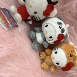 Hello Kitty Keychain Plush 