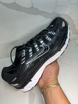 Nike P-6000 Black Metallic Silver