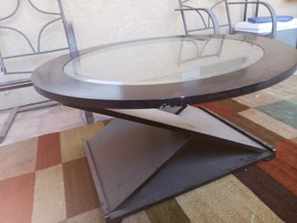 Coffee table and 2 end tables