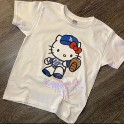 Hello Kitty Dodgers Tee