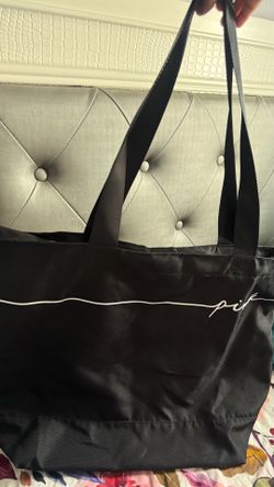 Victoria's Secret PINK Black Tote Bag