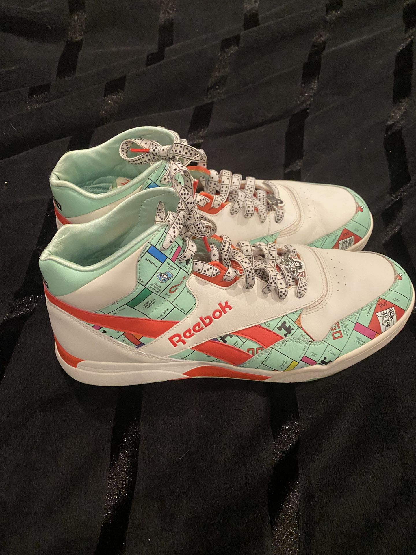 Vintage Reebok Reebok Monopoly Shoes Price Rare Monopoly Reebok's Size