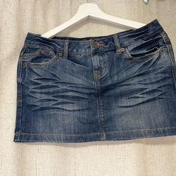 Denim skirt