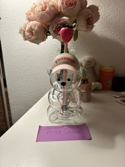 Starbucks pink bear cup