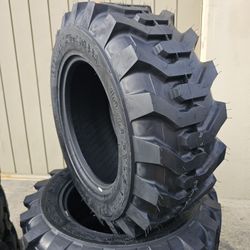 New Single 10-16.5 Tire Bobcat Tractor Skid Steer Loader Llanta Nueva 10.16.5