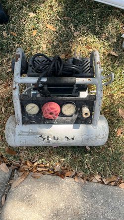 Husky portable compressor