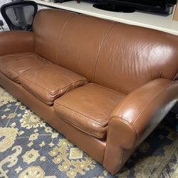 Free Leather Couch.