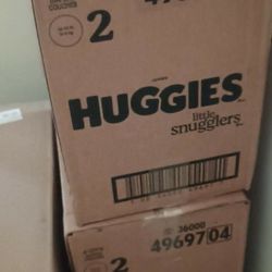 Box Of Huggies Little Snugglers