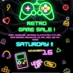 Video Game Sale ~ Retro ~ Nintendo Super Nintendo N64 PlayStation 1 2 3 4 GameCube And More!