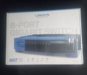 Linksys SE4008 WRT 8-Port Gigabit Hub Switch 