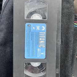 Titanic Video Cassette 2. Vintage 1997