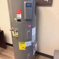 New Rheem Electric Hybrid Water Heater 240v 50 Gallon