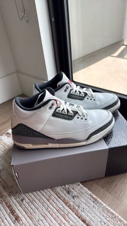 Air Jordan 3 White Cement Sneakers