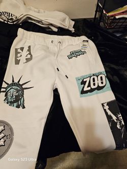 Zoo York White Joggers Xl