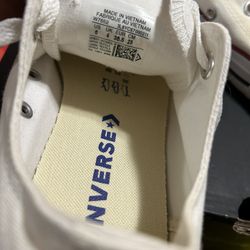 White Converse 