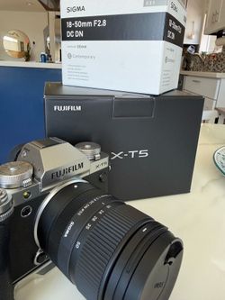 Fujifilm xt-5 with new 18-50 mm 2.8 lens