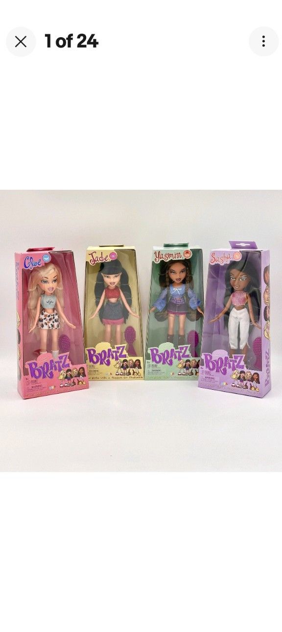 Complete Passion For Fashion Bratz Dolls Set