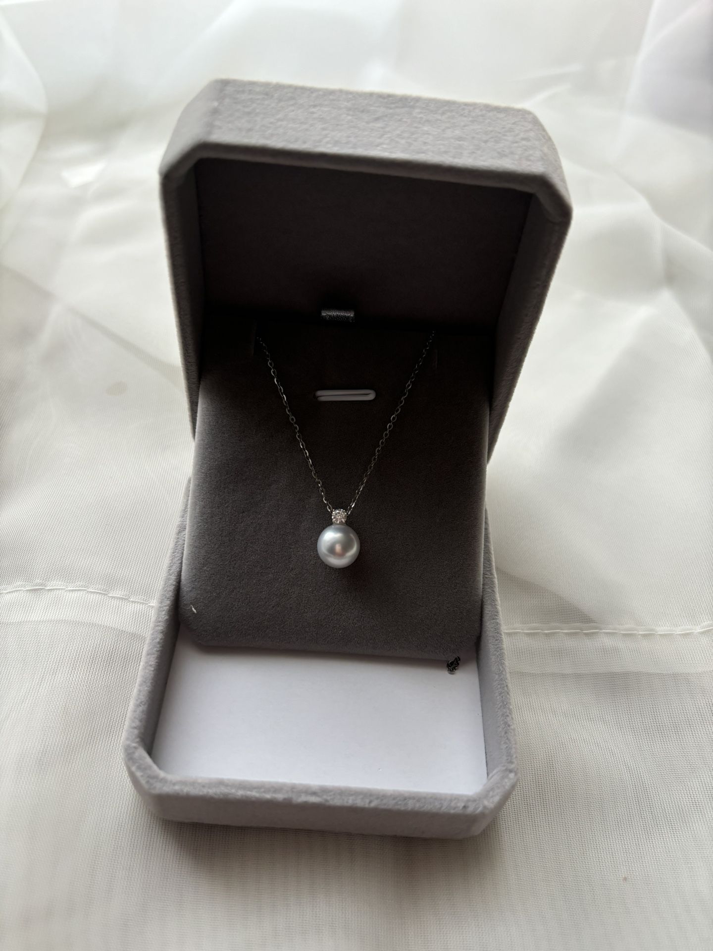 Sea Pearl Very Shiny Necklace 8 9MM