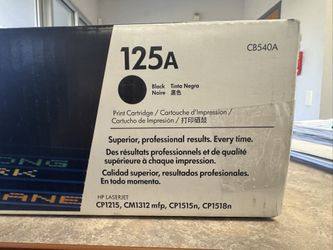 HP LaserJet 125A Black Standard Yield 