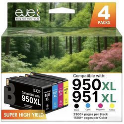 950XL and 951XL Ink Cartridges Combo Pack