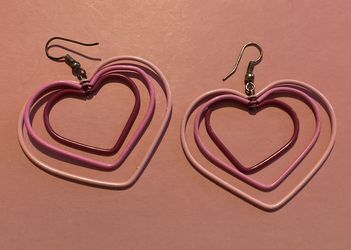 Valentine’s Heart Earrings 