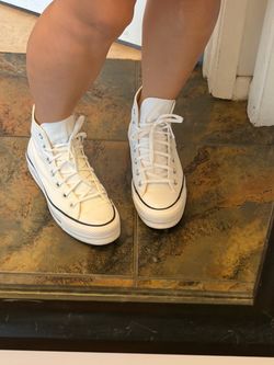 Converse/ high top platform