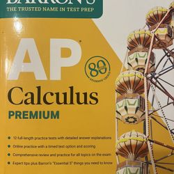 NEW Barron’s AP Calculus Premium 2024